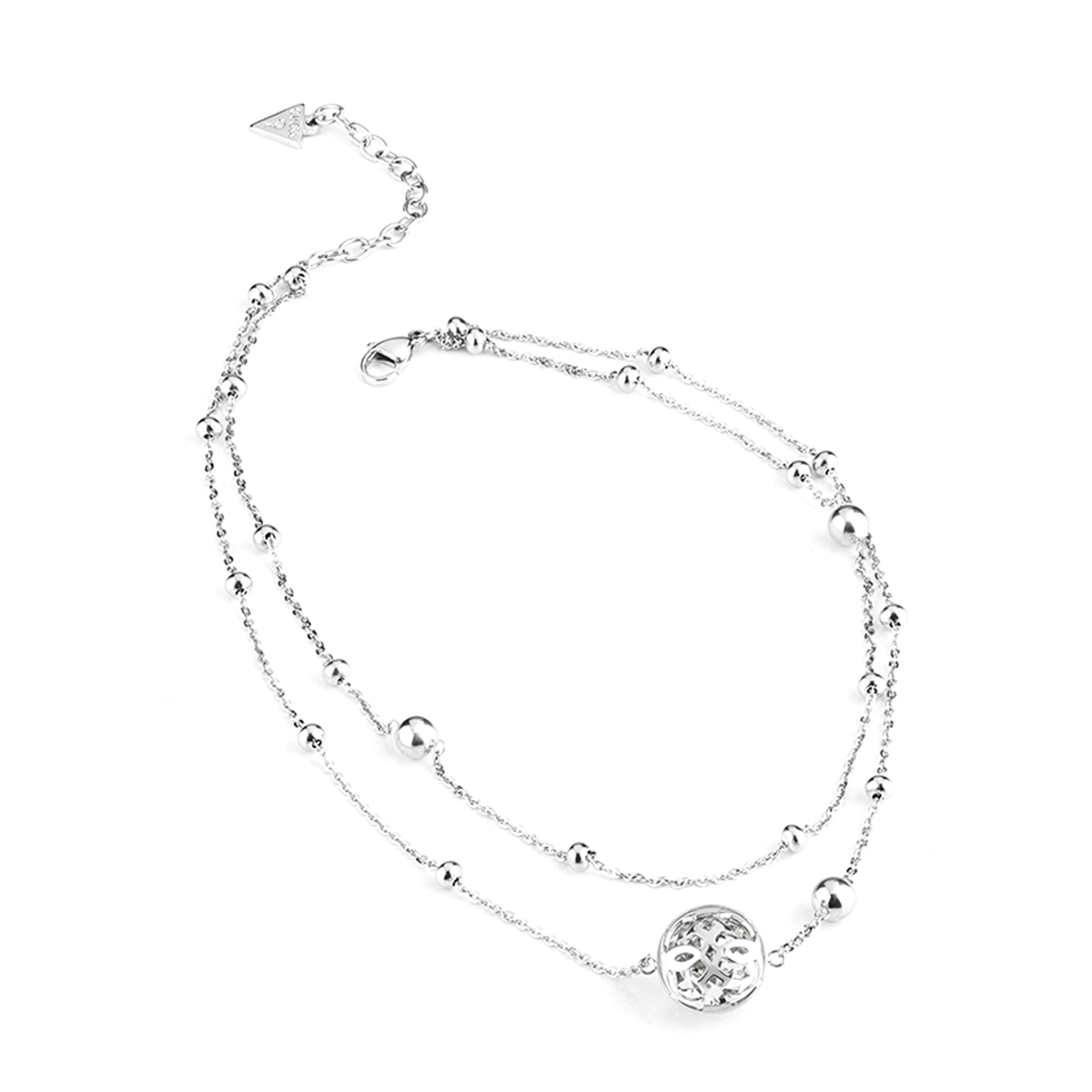 COLLIER GUESS FEMME SIMPLE ACIER ARGENT